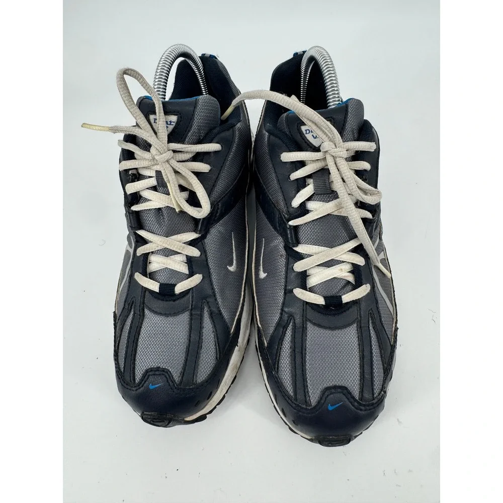 Nike Dart VI Running‎ Shoes 7Y Grey Navy Blue Athletic Sneakers 318835-041